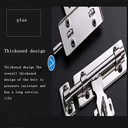 Quickship Slide Bolt Door Lock Hasp for Garden Shed Doors