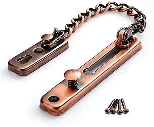 Secure Front Door Lock with Chain Release