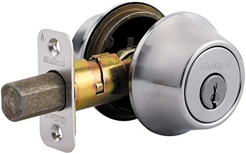 Kwikset 665 Double Cylinder Deadbolt - SATIN CHROME Home Business Use