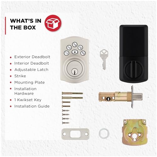 Kwikset 9240TRL-11P Smart Bolt with Bluetooth Venue Finish