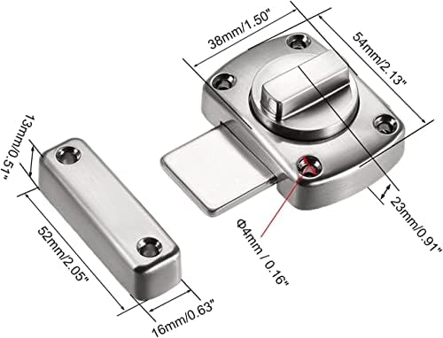 ZLOCYIVHE Door Lock Hasp Set