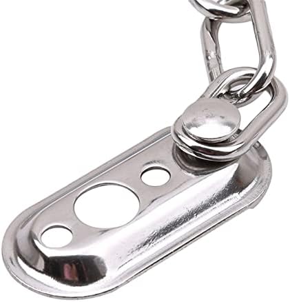 Stainless Steel Door Lock Silver Durable and Secure Door Protector