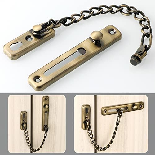 AMAZWI stainless steel sliding door lock latch for wooden garden shed