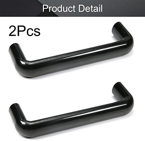 MroMax U-Shape Pulls for Cabinets Black