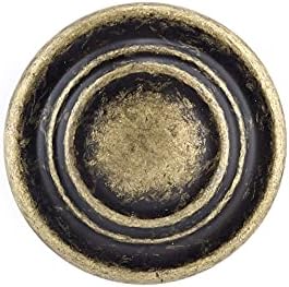 Richelieu Hardware - 1 516 inch Burnished Brass Trad Cabinet knobs