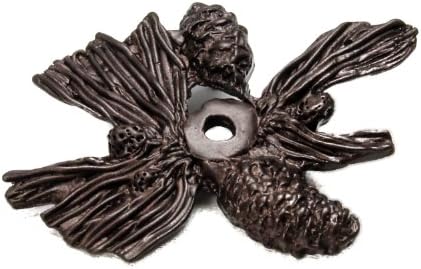 Carpe Diem Hardware Bronze Pinecone Back Plate