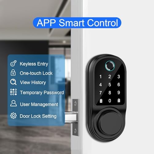 Smart Touchscreen Door Lock
