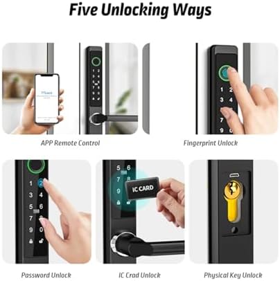 Secure and Modern Door Lock for Home Business