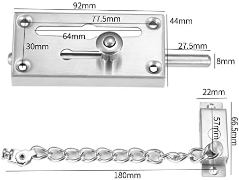 ZLOCYIVHE Anti-theft Door Chain System Door Lock