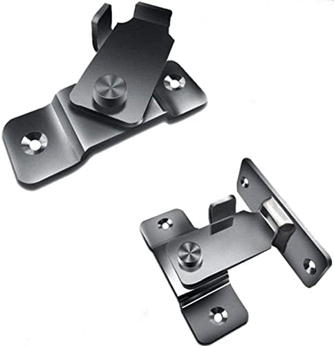 ZLOCYIVHE Slide Bolt Door Lock 2Pcs Deadbolts Right Angle Latch Hasp