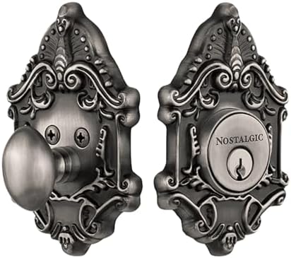 Nostalgic Warehouse 726057 Victorian Deadbolt Door Knob