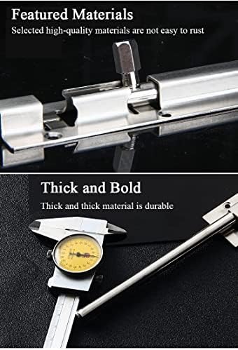 Durable Stainless Steel Door Lock 4-Pack BarreL Bolt Latch