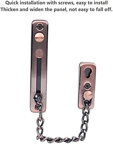 AMAZWI Door Chain Stake Secure Easy