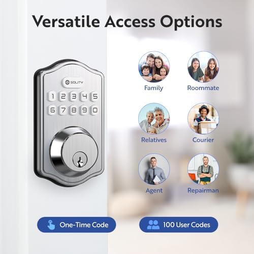 Secure Convenient Smart Deadbolt Lock