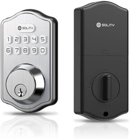 Secure Convenient Smart Deadbolt Lock