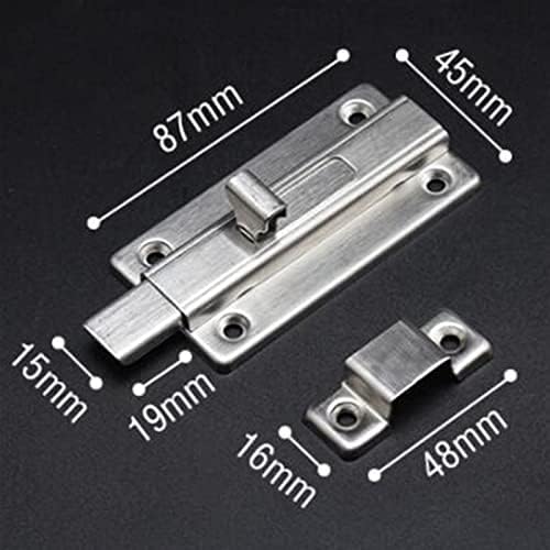Stainless Steel 4-Inch Door Bolt Lock