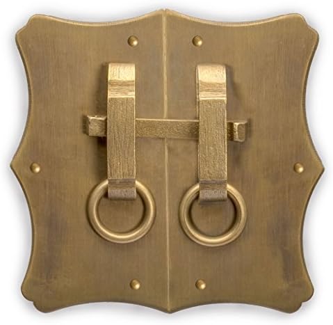 Hardware Philosophy - Brass Bamboo Curve Cabinet Hardware Set