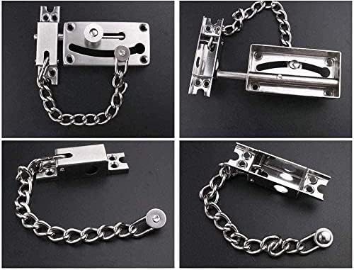Durable Window Door Lock Hasp with Anti-Theft Chain