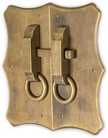 Hardware Philosophy - Brass Bamboo Curve Cabinet Hardware Set