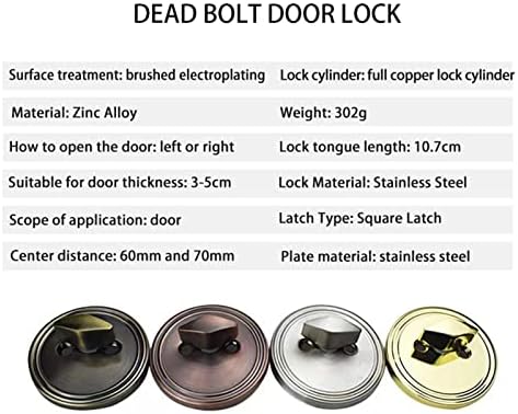 Secure Door Deadbolt