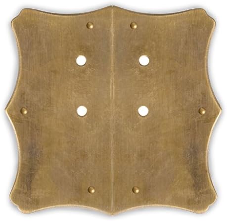 Hardware Philosophy - Brass Bamboo Curve Cabinet Hardware Set