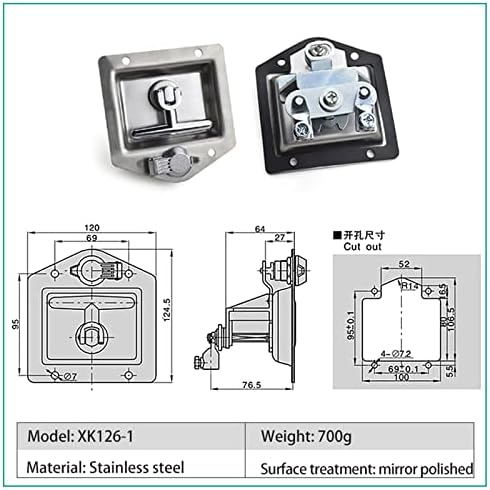 Stainless Steel Door Tool Box Keys