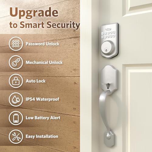 KingForce Smart Front Door Lock Set