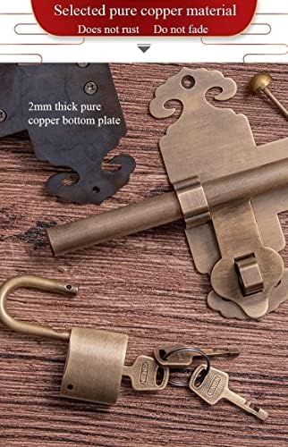 Sturdy Surface-Mounted Door Lock