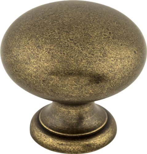 Top Knobs M287 1-14 Inch Mushroom Knob German Bronze