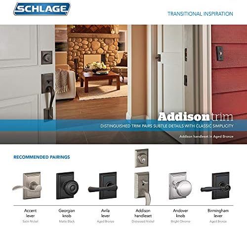 Unbreakable Front Door Deadbolt Set by SCHLAGE