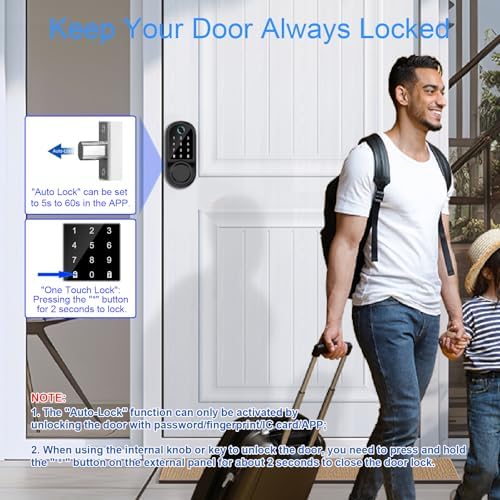 Smart Touchscreen Door Lock