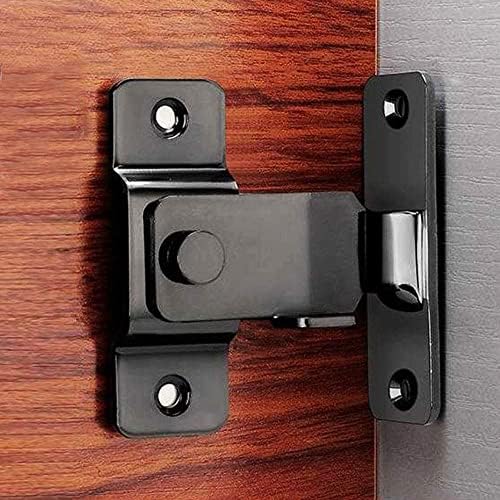 ZLOCYIVHE Slide Bolt Door Lock 2Pcs Deadbolts Right Angle Latch Hasp
