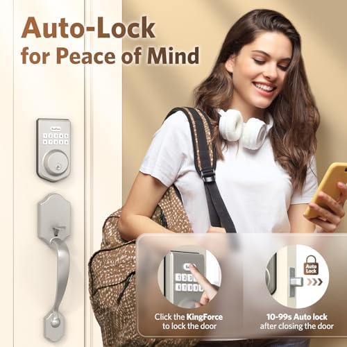 KingForce Smart Front Door Lock Set