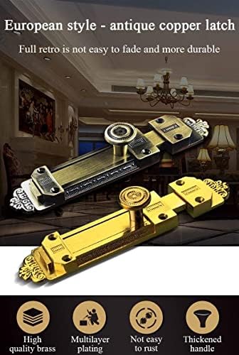 Stainless Steel Door Lock Bolt 83mm Heavy Duty