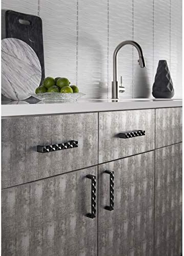 Top Knobs Mercer Collection 5-116 in Flat Black Pull