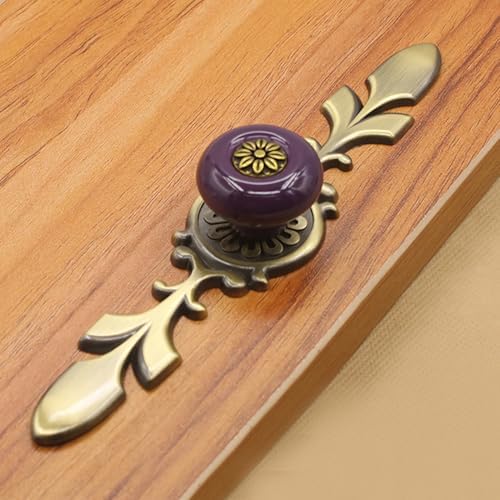 8-Piece Retro Knobs Set for Dressers