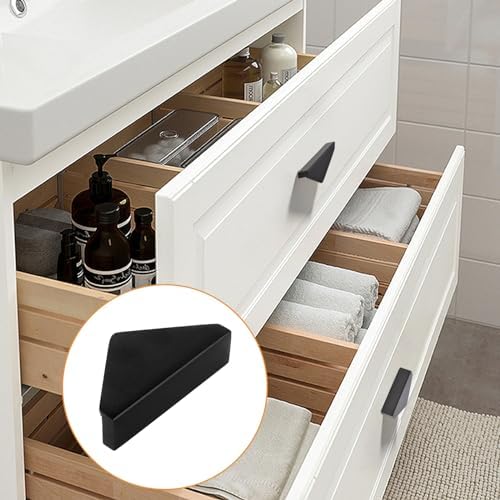 MOROBOR Triangle Cabinet Knob Durable Aluminum Alloy Knobs for Drawers Cabinets