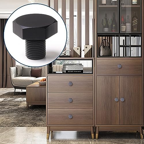 Sturdy Hexagon Cabinet Knobs Durable Aluminum Handles for Kitchen Bathroom Use