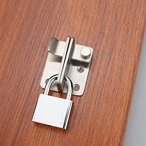 AMZWI Slide Latch Door Lock - Durable Deadbolt for Home Commercial Use