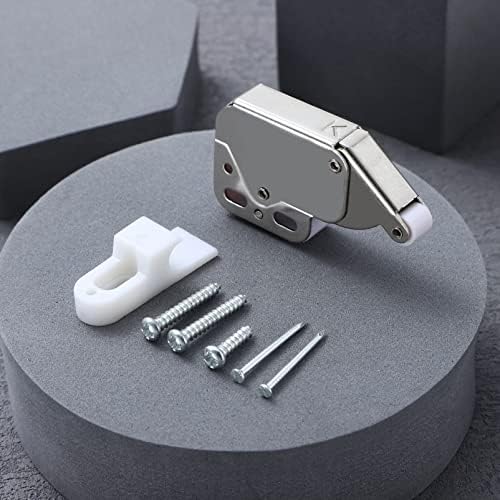 12-Piece Compact Spring Lock Set for Cabinet Door Drawer